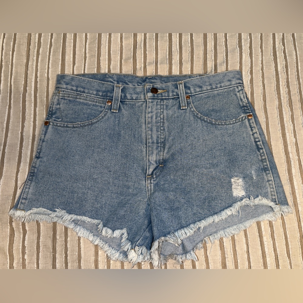 Wrangler Short Light Wash Denim